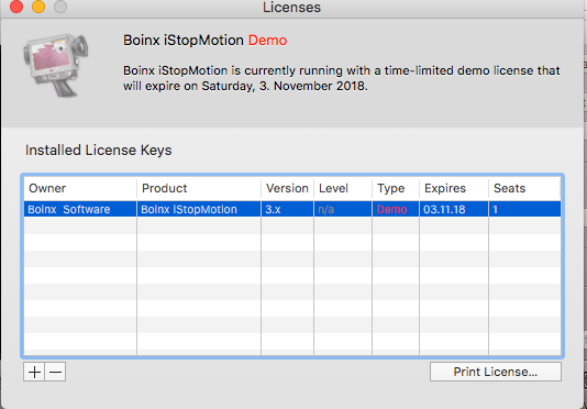  Istopmotion license key