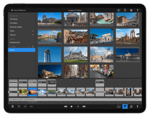 FotoMagico iPad Screen