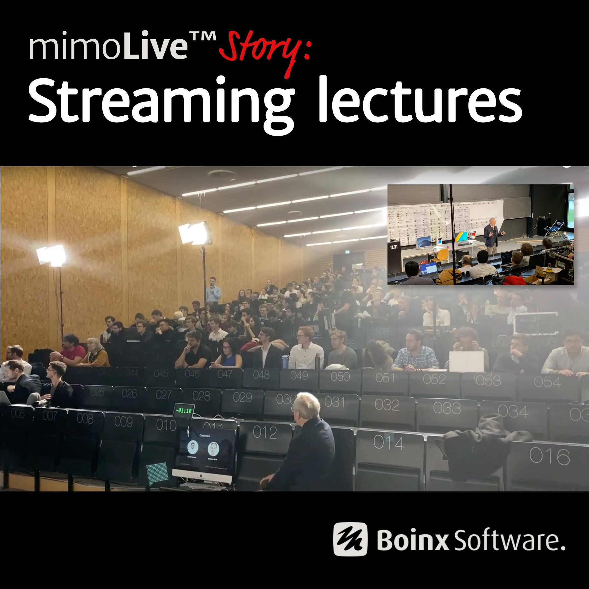 Streaming lectures