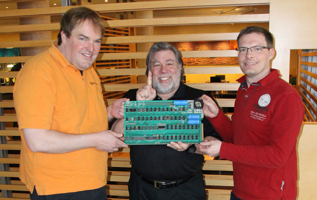 Boinx grundare och Steve Wozniak